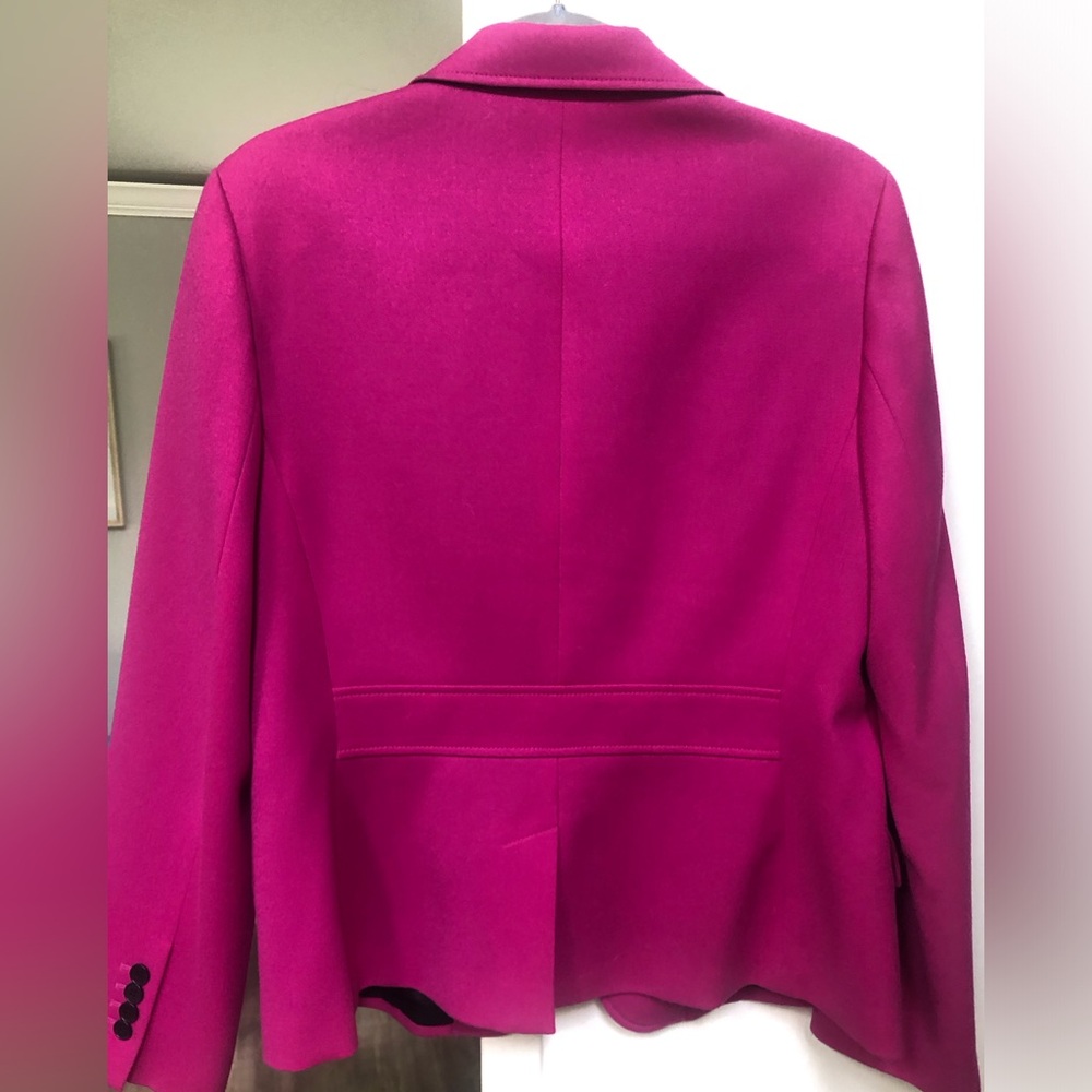 Talbots Fuchsia Single-Button Blazer - Picture 2 of 4